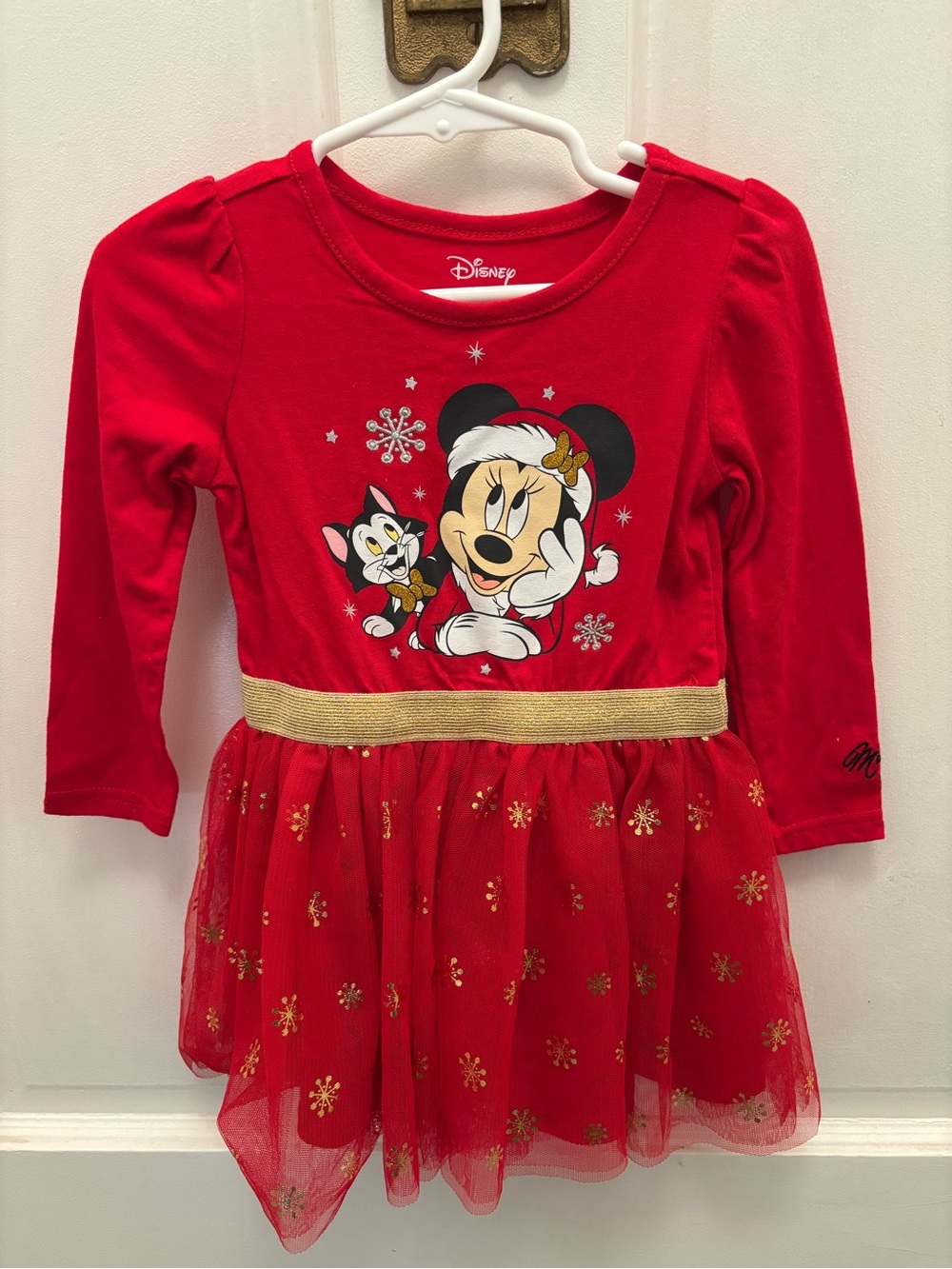 Disney Minnie Mouse Red Holiday Tutu Dress for Kids
Size 2T
